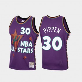 Scottie Pippen 1995 All-Stars #30 Eastern Conference Purple Jersey