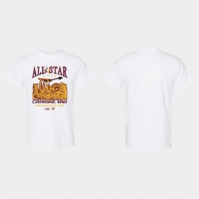 Cleveland 2022 NBA All-Star HBCU Classic White T-shirt
