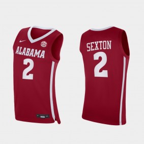 Alabama Crimson Tide Collin Sexton Replica College Basketball Crimson Jersey