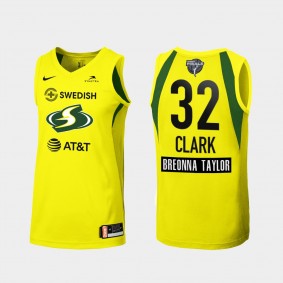 WNBA Alysha Clark Seattle Storm 2020 WNBA Finals Bound Jersey Women