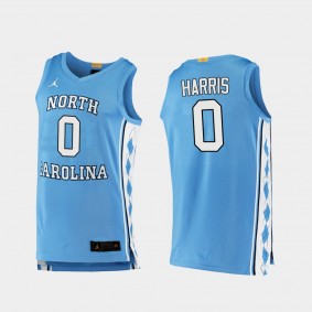 Anthony Harris North Carolina Tar Heels #0 Blue 2020-21 Authentic Jersey