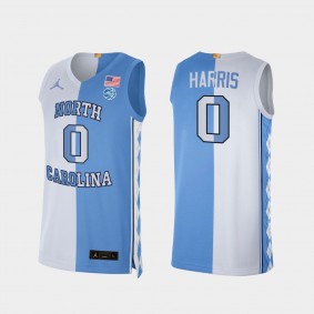 Anthony Harris North Carolina Tar Heels Split Edition #0 Special Jersey Blue White