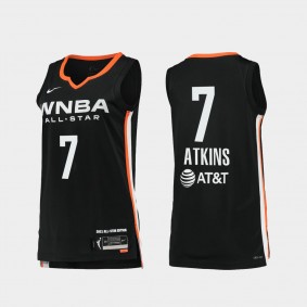 Washington Mystics Ariel Atkins 2021 WNBA All-Star #7 Black Victory Jersey Women