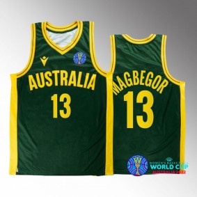 2022 FIBA Womens Basketball World Cup Australia #13 Ezi Magbegor Unisex Jersey Green Bronze medal
