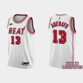 Miami Heat Bam Adebayo #13 2022-23 Classic Edition White Jersey
