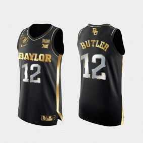 Jared Butler 2021 March Madness Final Four Baylor Bears Golden Authentic Black Jersey