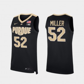 Brad Miller Purdue Boilermakers #52 Jersey Black College Basketball NBA Alumni