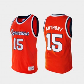 Carmelo Anthony College Baketball Syracuse Orange #15 Orange Alumni Jersey