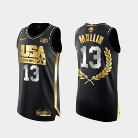 Chris Mullin 1992 Dream Team Glory Golden Limited Edition Authentic Black Jersey