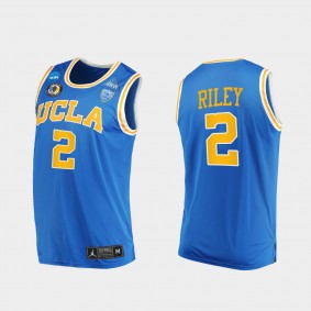 Cody Riley UCLA Bruins #2 Blue College Basketball Jersey Away
