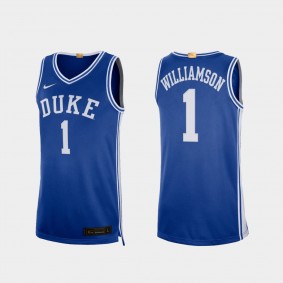 Duke Blue Devils Zion Williamson #1 Alumni Player Limited College Basketball Royal Jersey