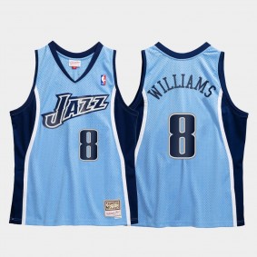 Deron Williams Utah Jazz Blue 2009-10 Hardwood Classics Jersey