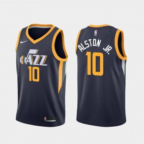 Derrick Alston Jr. Utah Jazz 2021-22 Icon Edition Navy Jersey