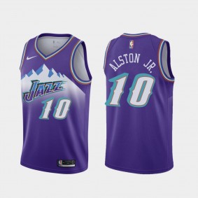 Derrick Alston Jr. Utah Jazz 2021-22 Classic Edition Purple Jersey