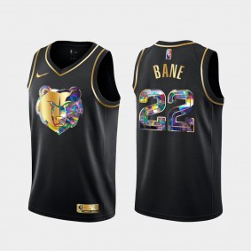 Desmond Bane Memphis Grizzlies Diamond Logo Jersey 2021-22 NBA 75th Season Black