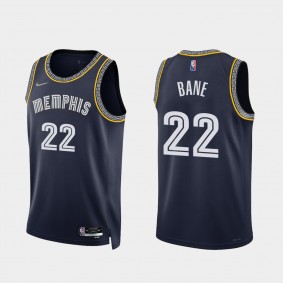 Desmond Bane Memphis Grizzlies 75th Diamond Anniversary Jersey 2021-22 City Edition Navy