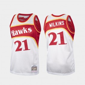 Atlanta Hawks Dominique Wilkins #21 Hardwood Classics Jersey