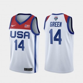 Draymond Green USA Basketball 2021 Tokyo Olympics Home White Jersey