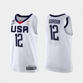USA Eric Gordon 2019 FIBA Basketball World Cup Men's White Jersey