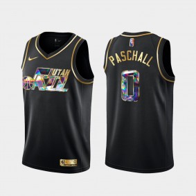 Eric Paschall Utah Jazz Diamond Logo Jersey 2021-22 NBA 75th Season Black