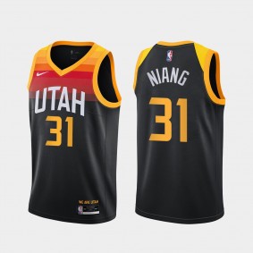 Georges Niang Utah Jazz 2020-21 City New Uniform Black Jersey