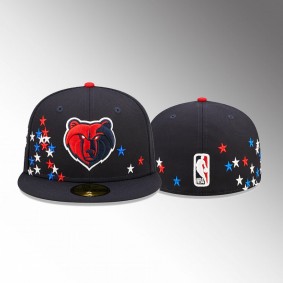 Memphis Grizzlies 2022 Americana Black 59FIFTY Fitted Hat