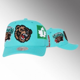 Memphis Grizzlies Teal Highway Pro Crown Snapback Hat Men