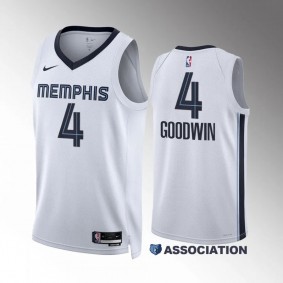 Jordan Goodwin Memphis Grizzlies White Association Edition Unisex Jersey Swingman