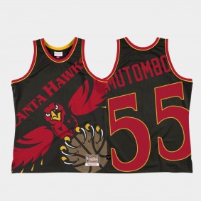 Dikembe Mutombo Atlanta Hawks Big Face 2.0 Black Jersey
