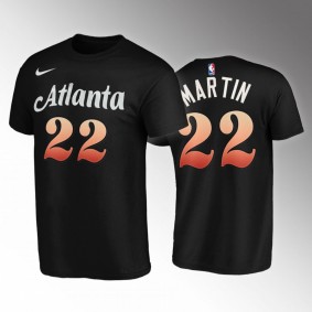 Atlanta Hawks Tyrese Martin City Edition 2022-23 T-Shirt Black