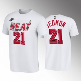 Miami Heat Dewayne Dedmon Classic Edition 2022-23 T-Shirt White