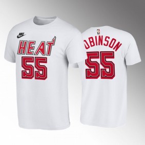 Miami Heat Duncan Robinson Classic Edition 2022-23 T-Shirt White