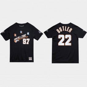 Jimmy Butler #22 Heat 2022 NBA All-Star Black T-shirt