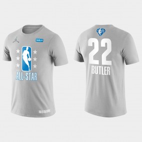Jimmy Butler #22 Heat 2022 NBA All-Star Gray T-shirt