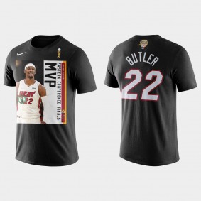Miami Heat #22 Jimmy Butler 2022 Eastern Conference Finals MVP Black T-shirt