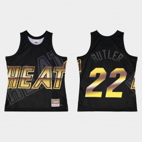 Miami Heat #22 Jimmy Butler Black Big Face 4.0 HWC Limited Jersey