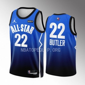 2023 NBA All-Star Jimmy Butler Blue Eastern Conference Jersey Heat #22