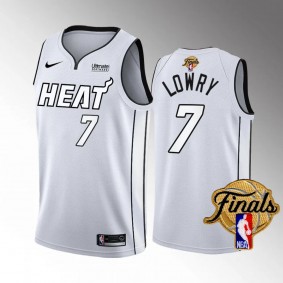 Kyle Lowry Miami Heat 2023 Eastern Conference Champions White #7 White Hot Jersey Unisex