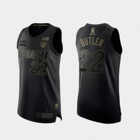 Miami Heat Jimmy Butler 2020 Salute To Service Black Jersey Authentic Limited