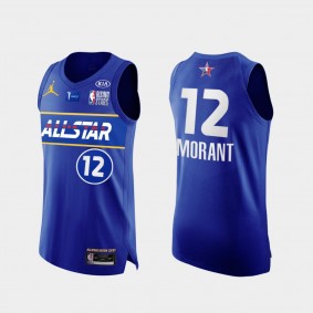 Ja Morant USA Team Blue Jersey All Star 2021 Rising Stars Authentic