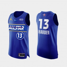 James Harden 2021 All-Star Authentic Blue Jersey Eastern Conference Nets