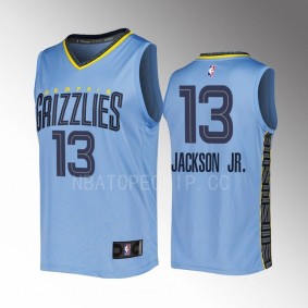 Memphis Grizzlies #13 Jaren Jackson Jr. Statement Edition Jersey 2022-23 Fast Break Replica Blue