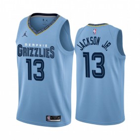 2022-23 Memphis Grizzlies Jaren Jackson Jr. Blue Statement Edition #13 Jersey