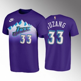 Utah Jazz #33 Johnny Juzang Purple Classic Edition T-Shirt 2022-23
