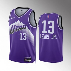 Kira Lewis Jr. Utah Jazz #13 Purple Jersey 2023-24 City Edition Swingman