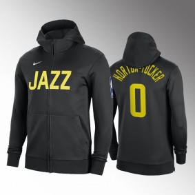 Talen Horton-Tucker Utah Jazz Authentic Showtime Hoodie Black Full-Zip