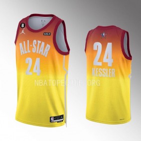 Walker Kessler 2023 NBA All-Star Draft Gold Jersey Utah Jazz #24