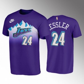 Utah Jazz #24 Walker Kessler Purple Classic Edition T-Shirt 2022-23