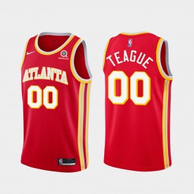 Jeff Teague Atlanta Hawks 2020-21 Icon Edition Red Jersey