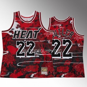 Jimmy Butler Lunar Year of the Rabbit 2023 Miami Heat Red Jersey Asian Heritage